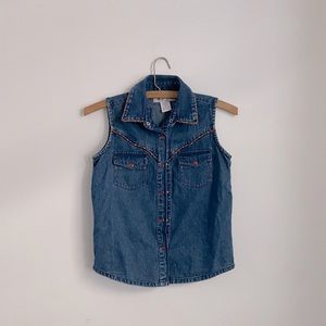 Wrangler pearl snap shirt